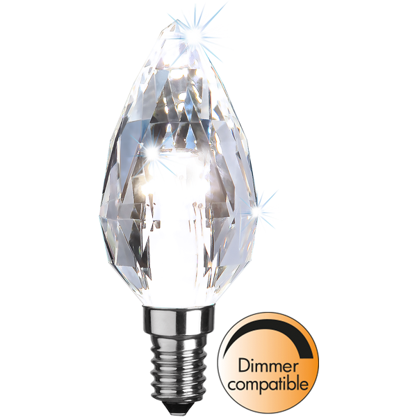1 Star Trading LED-Lampa E14 Diamond 40 Dim lm435/38w