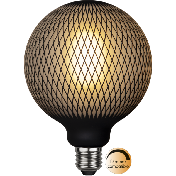 1 Star Trading LED-lampa E27 Graphic G125 Dim