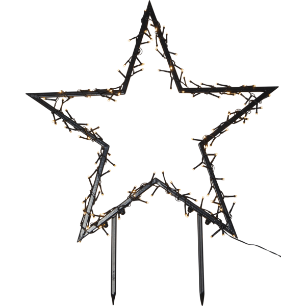 1 Star Trading Utomhusdekoration Spiky LED Stjrna 60x73