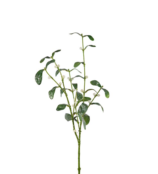 Mr Plant Mr Plant - Konstgjord Mistel med is 75 cm
