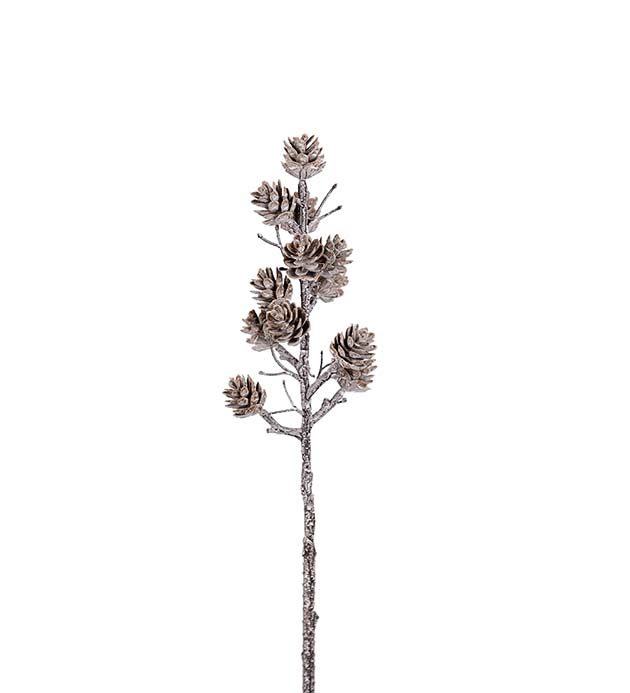 Mr Plant Mr Plant - Konstgjord Kvist med kottar 55 cm