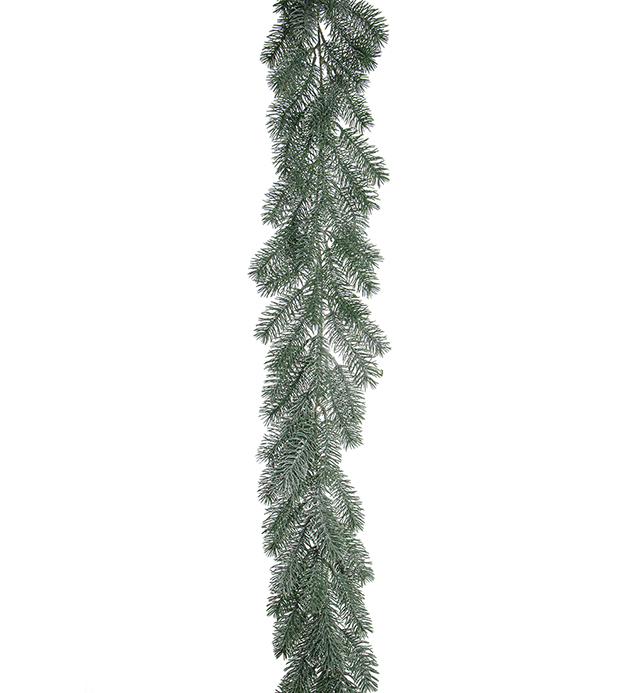 Mr Plant Mr Plant - Konstgjord Girlang Gran med frost 180 cm